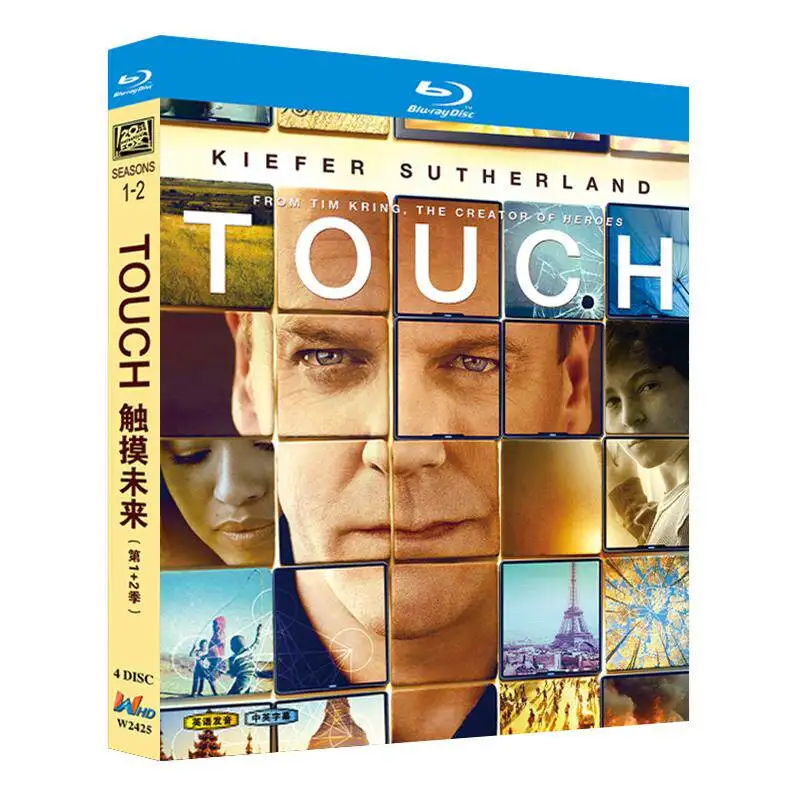 Blu-ray Ultra HD US TV Series Touch the Future Seasons 1–2 Box Set with English and Traditional Chinese Subtitles