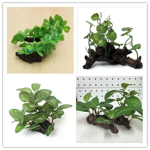 

Artificial Aquarium Plants Decoration, Underwater Landscape, Simulation Ornament for Fish Tank, Simulated Sunken Wood