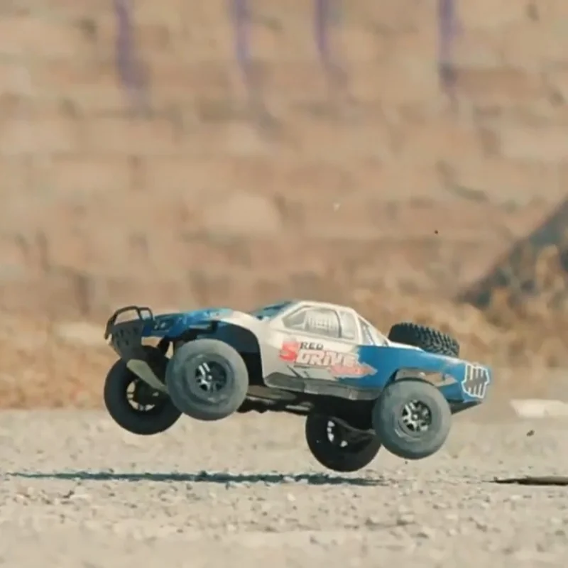 雷魔山マウス727ショートカードRCリモートコントロールカー プロフェッショナル4WD 大人向けおもちゃ レーシング高速オフロード車両モデルカー