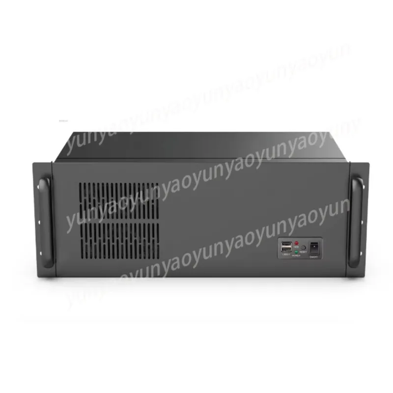 4U Server Chassis Industrial Case for ATX Motherboard Workstation Rack Dustproof Portable PC Case
