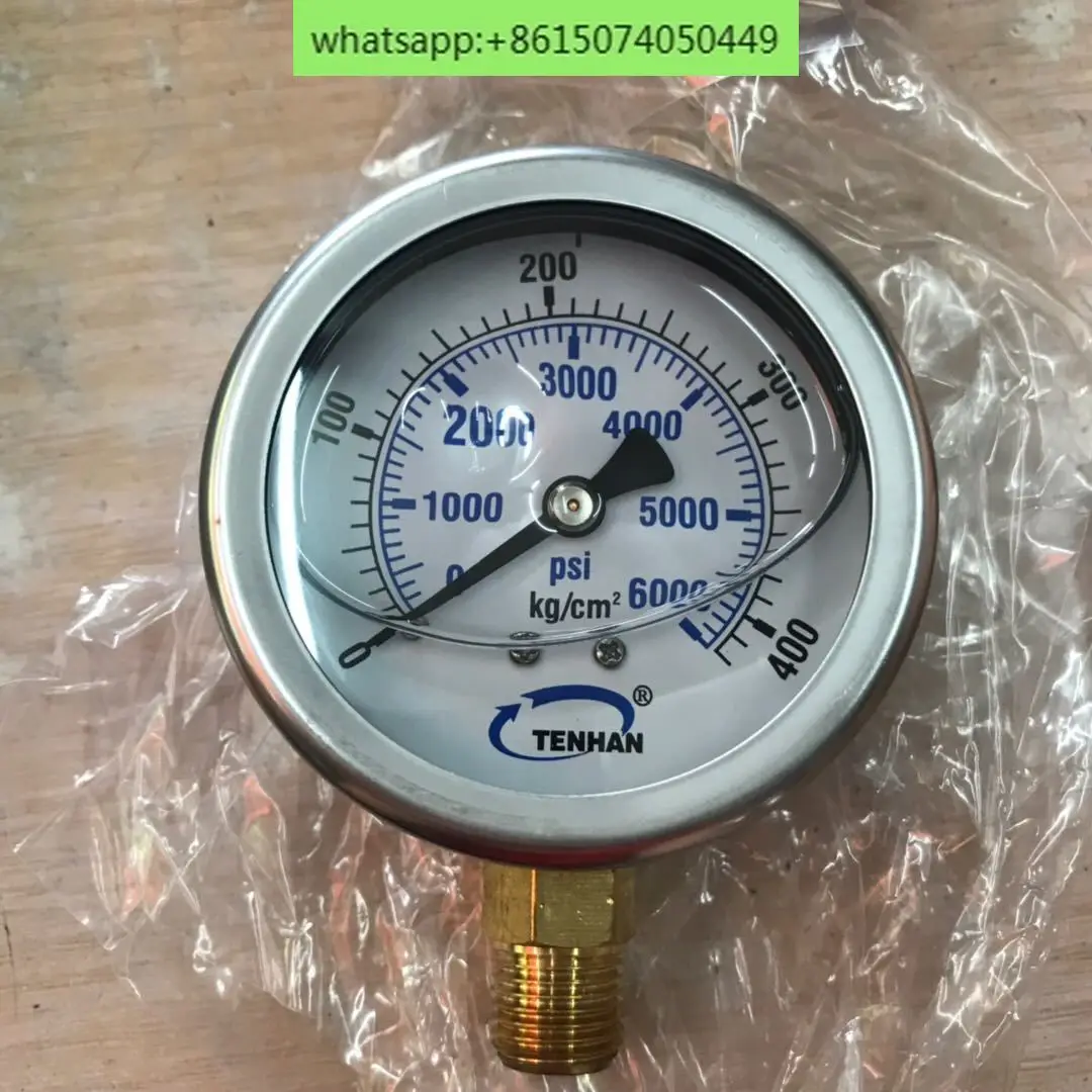 TENHAN seismic pressure gauge YN60 400KG 600kg 10MPA 400KG 250KG hydraulic instrument