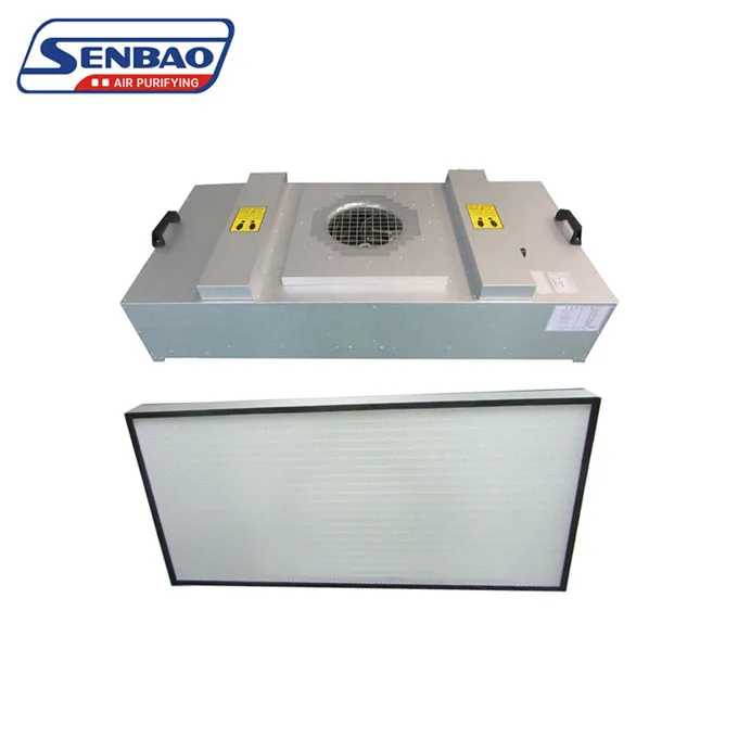 تخصيص وحدة فلتر مروحة FFU معدات تنظيف الهواء خالية من الغبار مع فلتر HEPA تدفق صفح الفطر حالة جديدة #5
