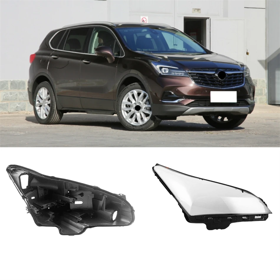 

For Buick Envision 2020 2021 2022 Accessories Cars Base Head Lamp Shell Back House Front Headlight Shell