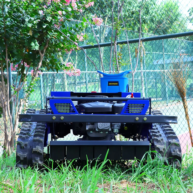 Robot Lawn Mower Remote Control Zero Turn Mower Self-Propelled Four-Stroke Cycle with CE Certification Customizable