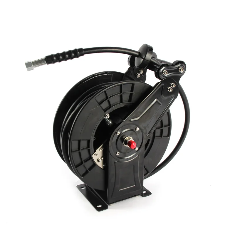 AUTOTIGER 11m Car High Pressure Cleaner Automatic Retractable High Pressure Water Garden Hose Pipe Reel High Pressure Washing