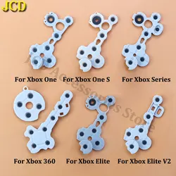 JCD 1 Pieces Conductive Rubber Button For Microsoft XBox 360 One Slim Elite 1 2 Series X S Controller D-pad Contact Key Repair