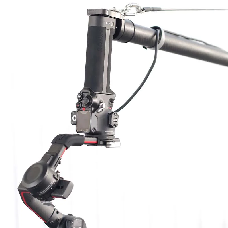 TERIS JQ50-III 5 أمتار من ألياف الكربون كاميرا فيديو DSLR صغيرة احترافية ذراع رافعة الجيب