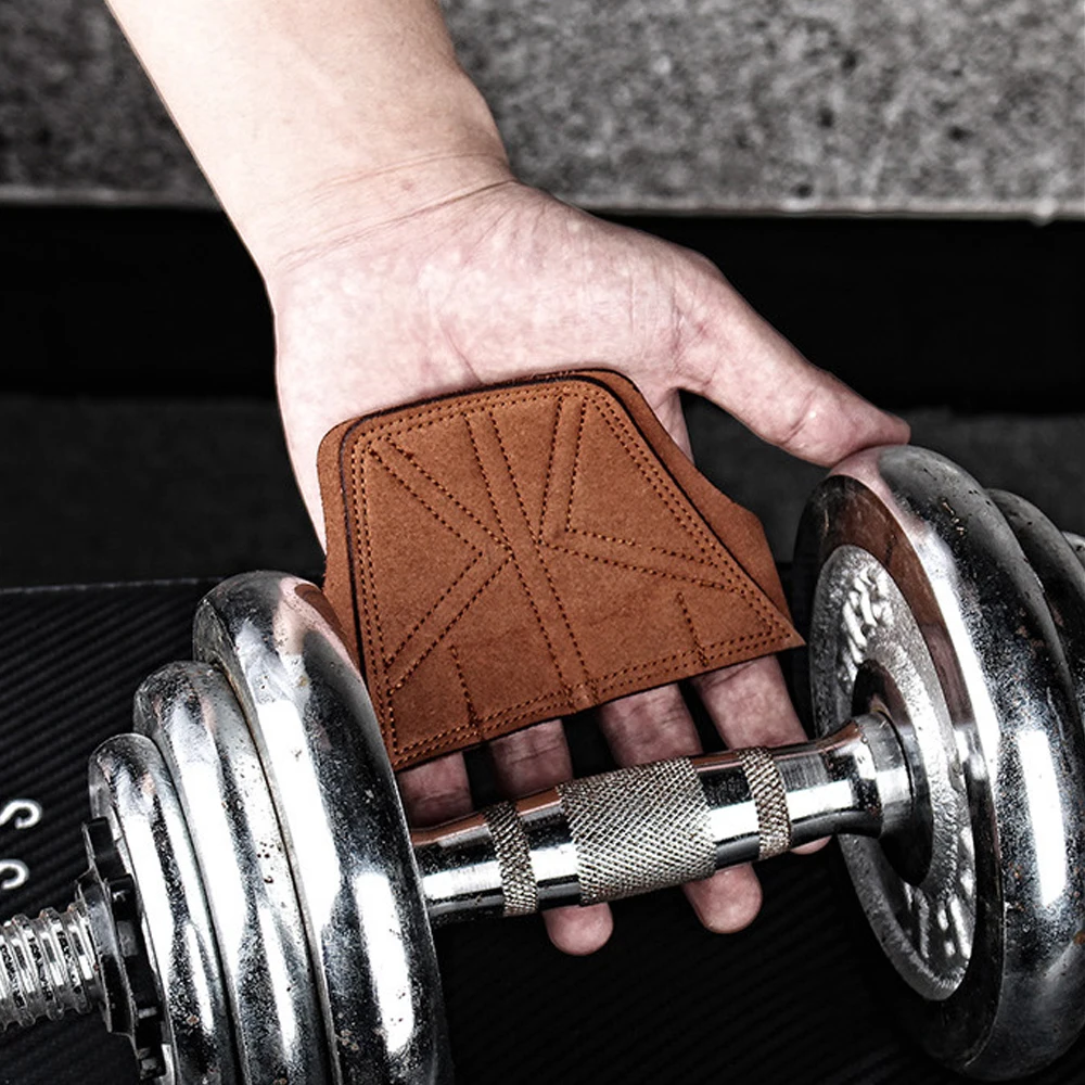 

1 Pair Gloves for Weight Lifting Grip Pads Men Women, Rowing Gloves Palm Protection for Powerlifting Grips Exercise Gloves