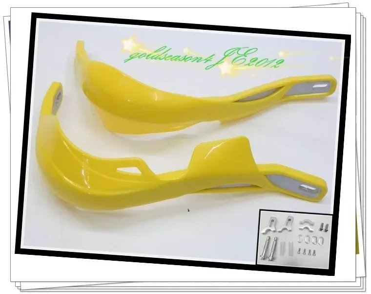 

Brush Handguard Raptor Hand Guards Snowmobile MotorBike MX ATV 7/8"22MM Yellow