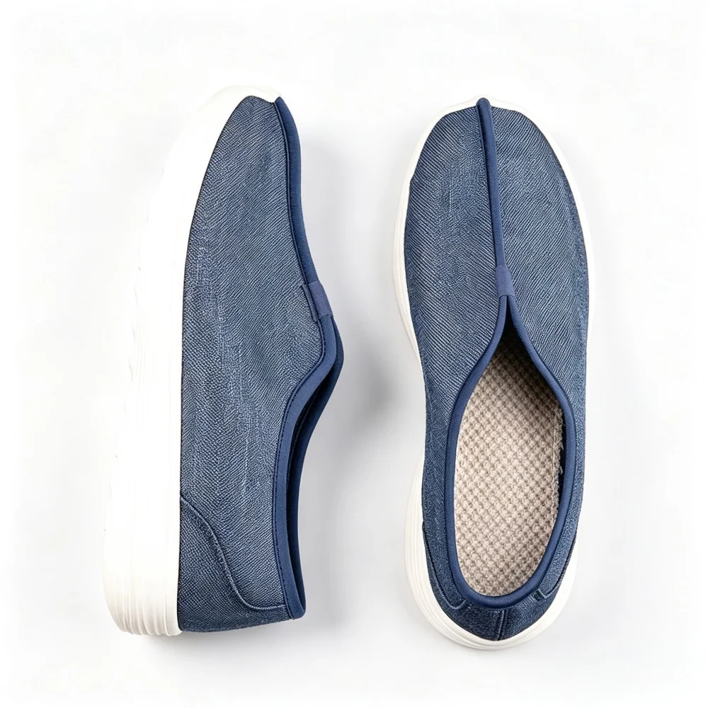 Lightweight Thick Sole Buddhist Monk Shoes Unisex Men Women Slip On Zen Meditation Shoes Chinese Traditional Casual Arhat Shoes