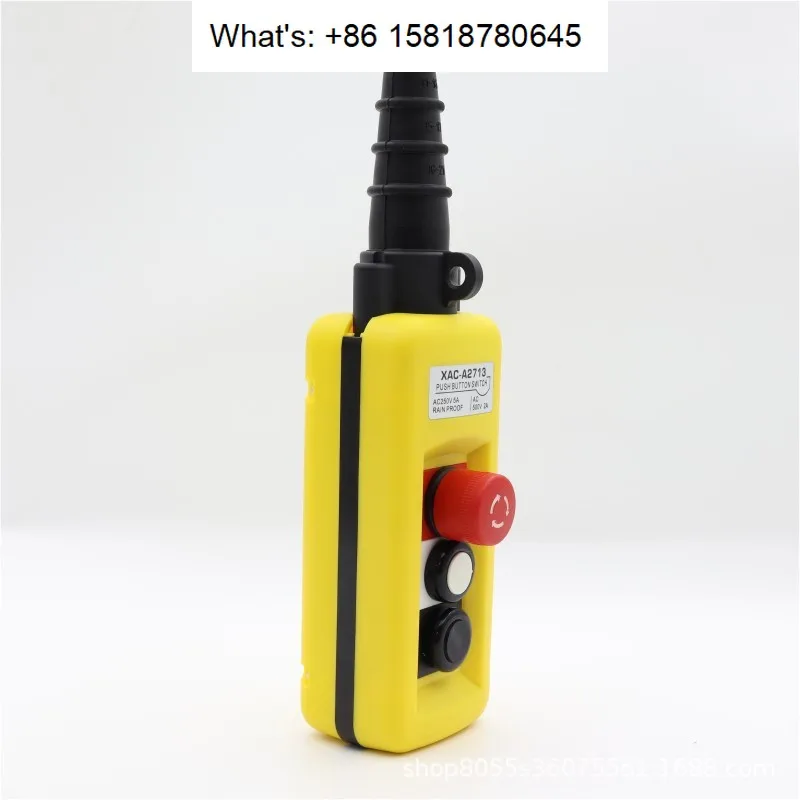 XAC-A2713 electric hoist lifting button control switch single speed crane remote control handle switch