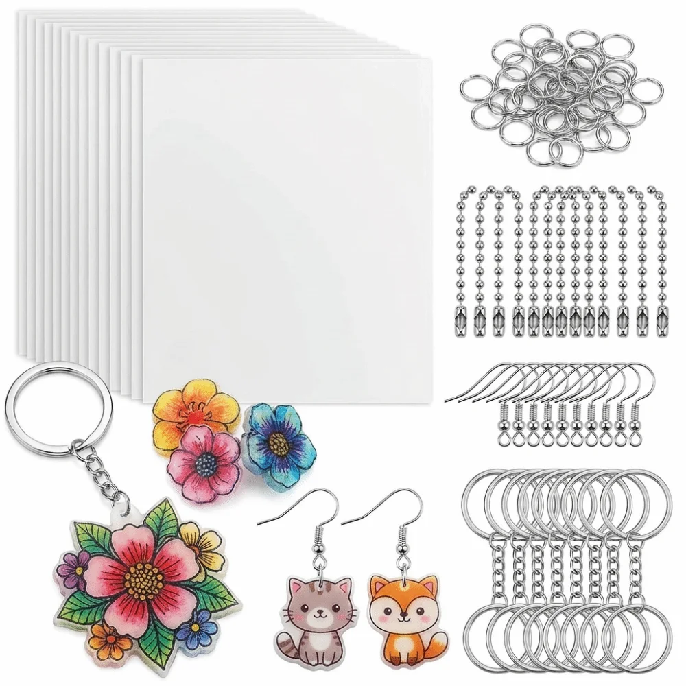1-set-25-sheets-shrink-plastic-sheet-set-plastic-150-accessories-shrink-film-kit-creative-easy-to-use-shrink-plastic-sheets