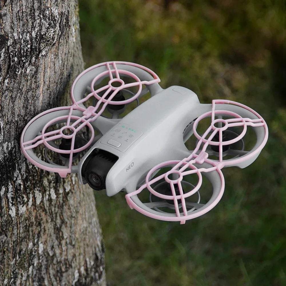 BRDRC المروحة الحرس ل DJI NEO المضادة للتصادم مصدات المروحة حماية حلقة تأثير حماة الطائرة بدون طيار ملحق خفيف الوزن