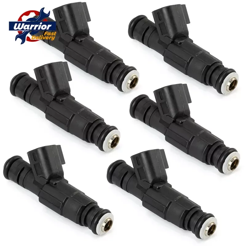 6PCS 0280155784 0280155288 FJ570 FJ454 RL669938AB Fuel Injectors Nozzle for Jeep Cherokee Wrangler Grand Cherokee 4.0L