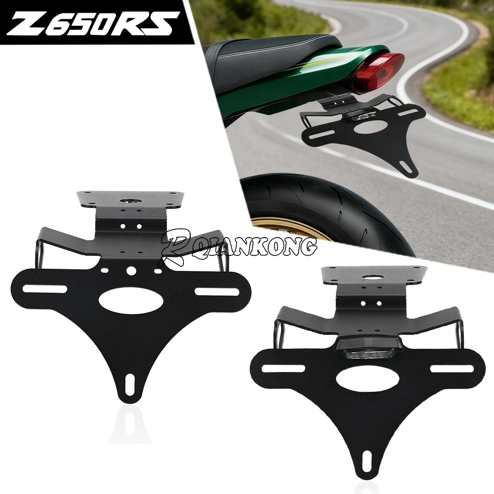 

FOR KAWASAKI Z650RS Z 650 RS 2021 2022 2023 2024 2025 Accessories License Plate Holder Bracket Rear Tail Tidy Fender Eliminator