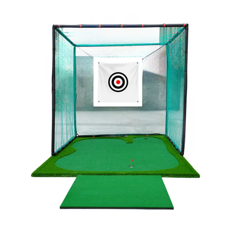 

High Quality Golf Practice Net Factory Wholesale Durable Large Size Golf Swing Cage for Indoor Outdoor Hitting Practice