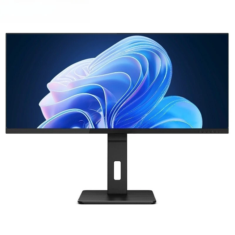 34 Inch Computer LCD Monitor 4K Straight Face Screen 75Hz Lifting Rotating Office Screen U34P2C