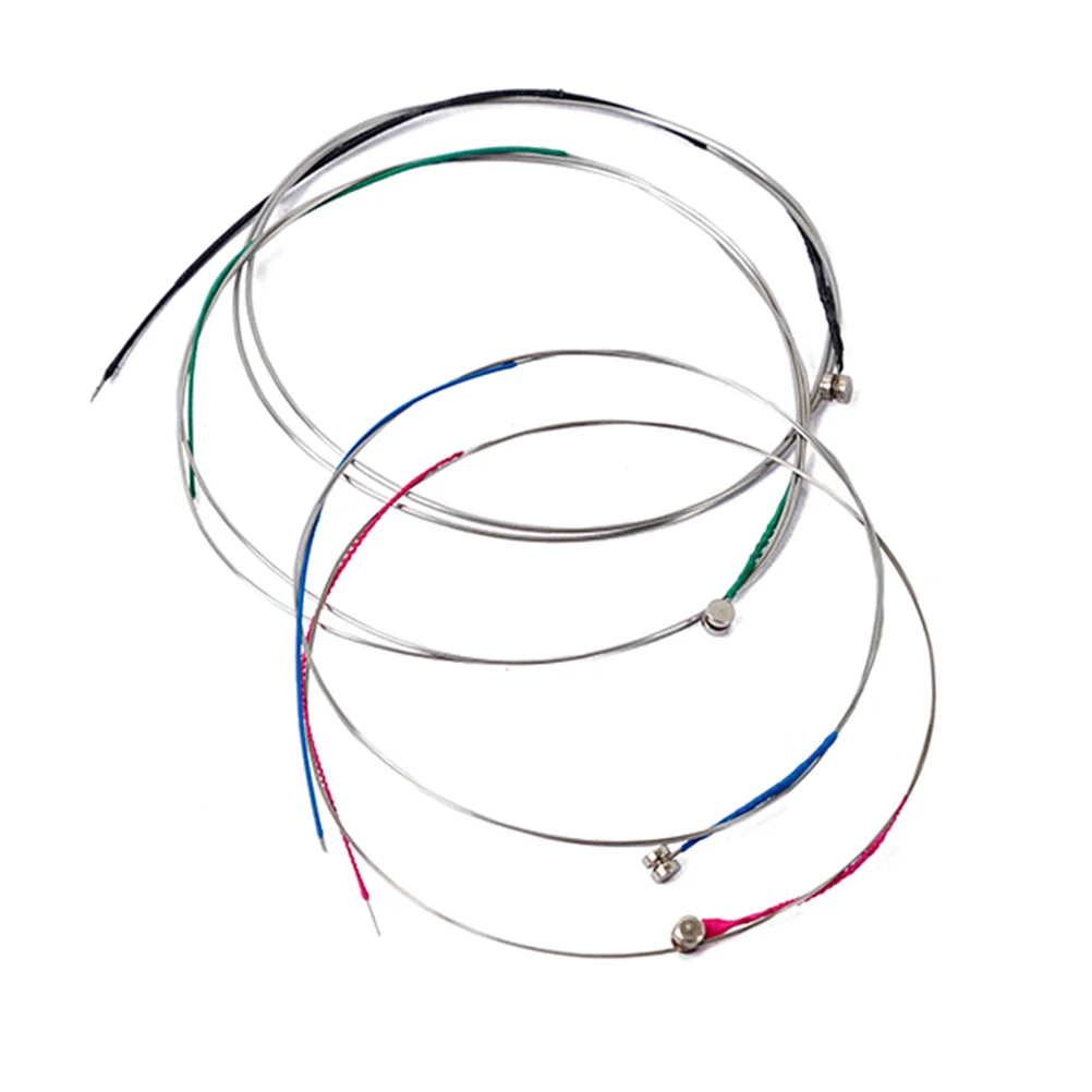 

4Pcs Violin Strings G Set Metal Replacement Parts Enhanced Brightness Low Noise Musical Instrument Violin String