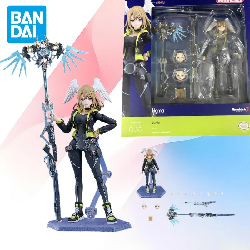 

Original box Maxfactory Figma 635 Xenoblade 3 Eunie Figure Finished Model kit PVC Anime full Action Toy Gift for kids In shock
