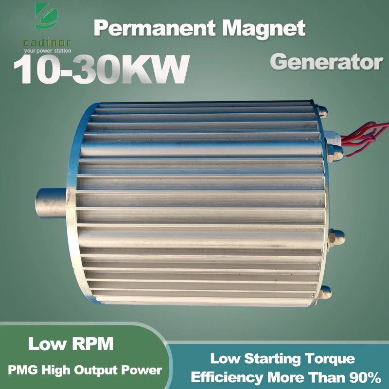 Wind Turbine Permanent Magnet Generator 10000W 20000W 30000W 10KW 20KW 30KW 12V 240V 420V for Power Generator Low RPM Start