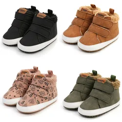 La migliore scarpa da bambino autunno inverno neonato calda scarpa in cotone antiscivolo primi camminatori Toddler Girl Boy stivaletto Comfort Sneakers Casual