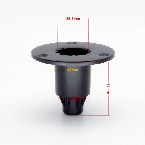 Imagen 2 del producto Brida de montaje de altavoz para DJ, rosca M20 de aluminio para trípode, montaje en poste en Subwoofer, Audio profesional para cine en casa, 1 ud.