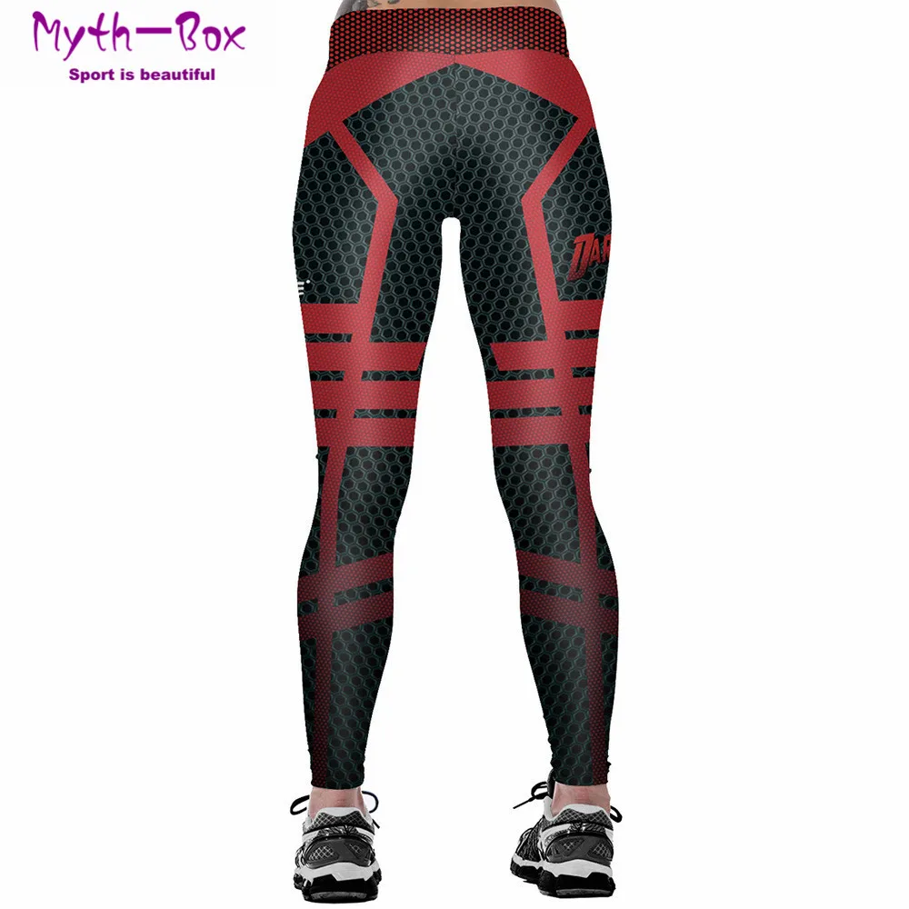 Women Leggings Sport 3D Print Trouser Running Pant Quick Dry Elastic High Waist Pants For Yoga Skinny Fitness Tights Gym Leggins