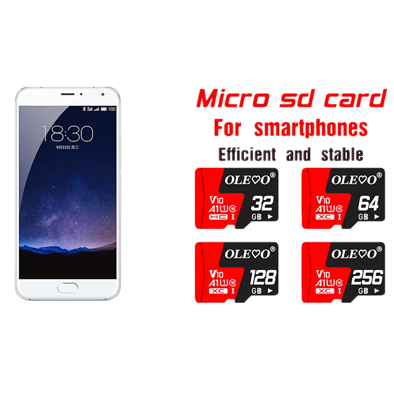 Memory Card 32GB 128G 256G 512GB cartao de memoria mini sd card TF Card 4GB 8GB 16GB 64GB Class 10 Micro Flash