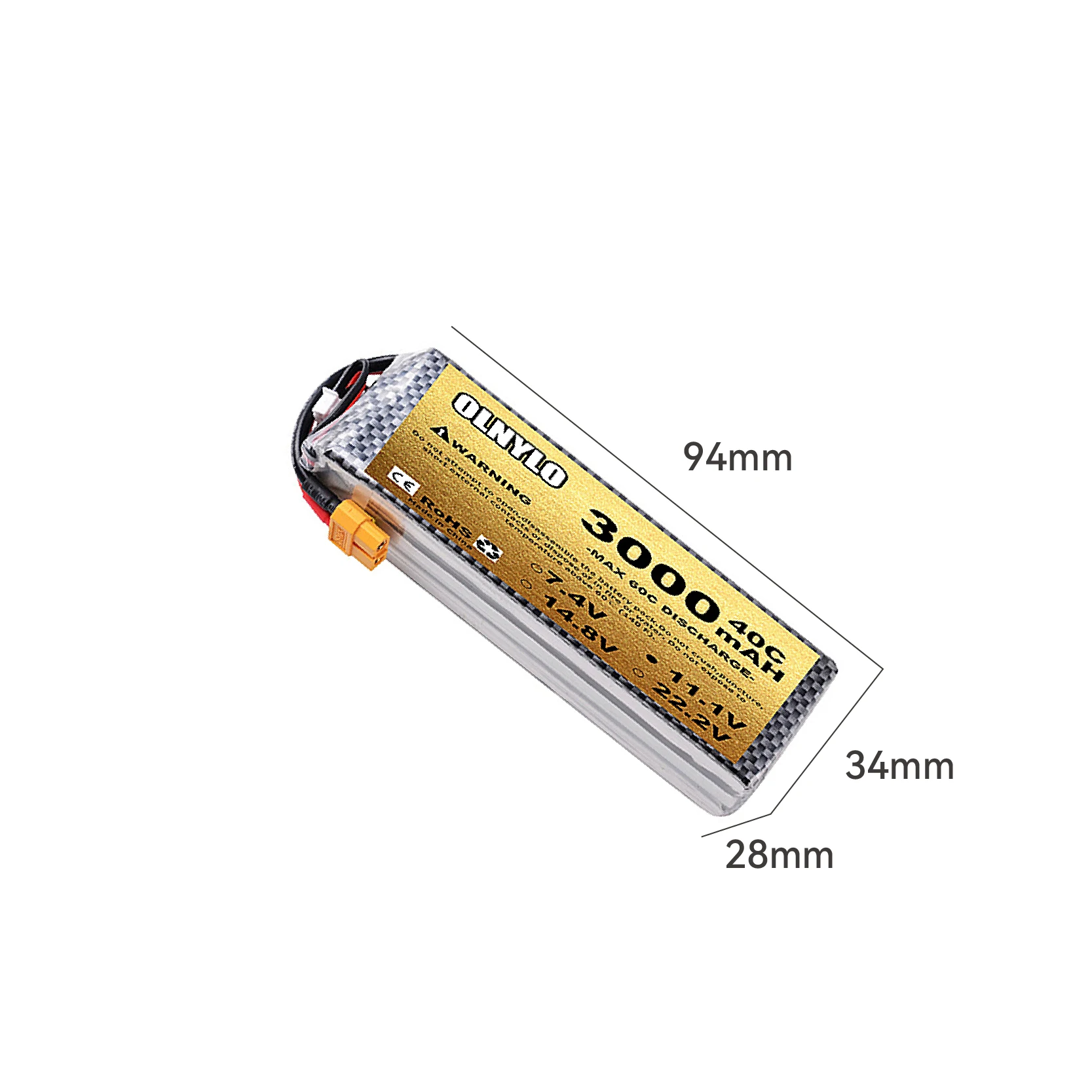 Upgrade 3000mah 11.1v Lipo Batterry For RC Toys Cars Quodcopter Truck Drone Boat Spare Parts 3S 11.1v 3000mah Battery