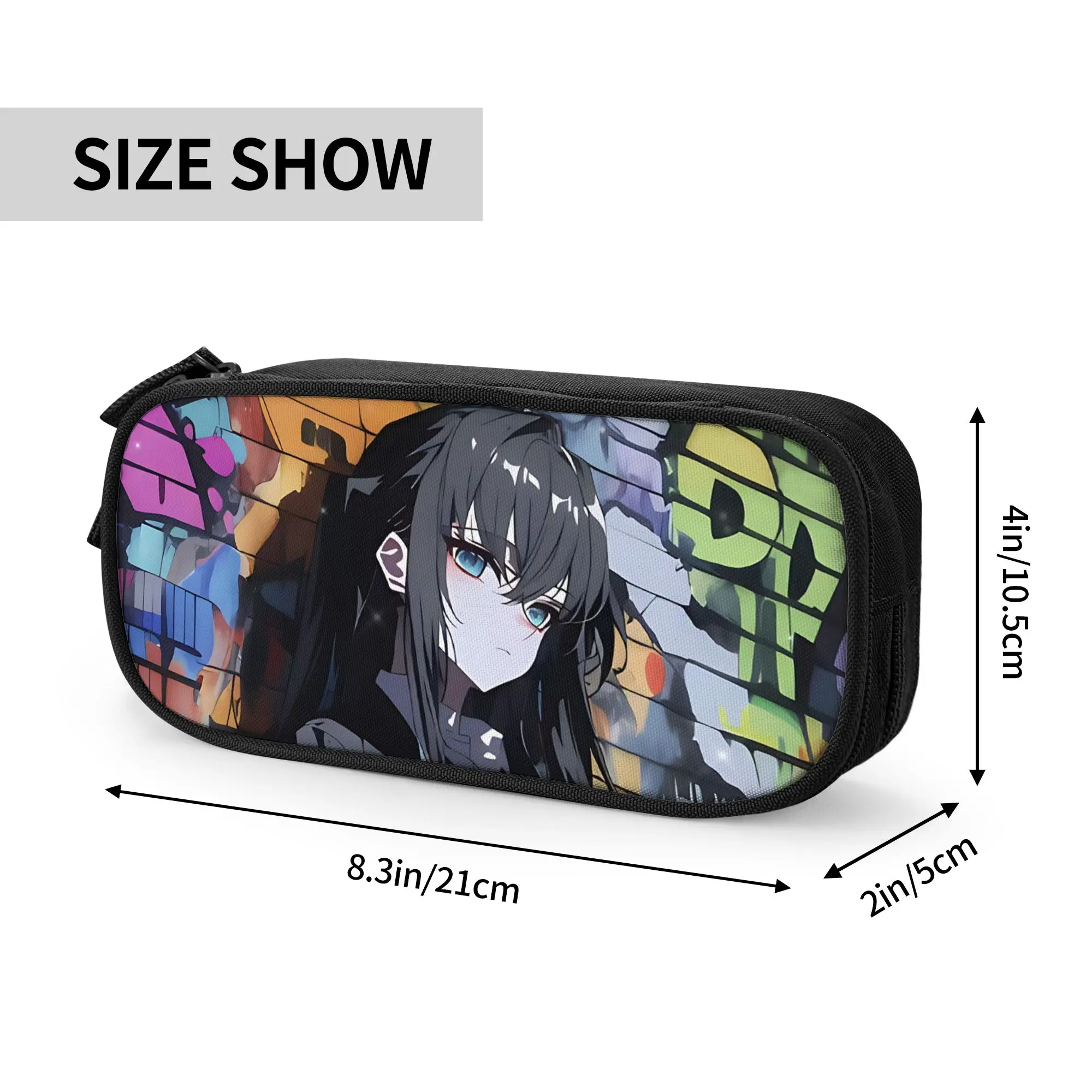 Custom Demon Slayer Large Capacity Bags for Child shounen manga Handheld Study Bag for Boys Gilrs Kids
