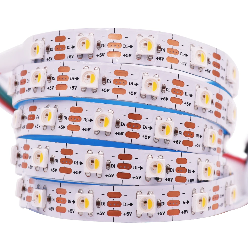 DC5V 1M 5M SK6812 LED Strip Light RGB 5050 Led Strip Ribbon Flexible Addressable Digital LED Tape Waterproof IP21/65/67 Lights