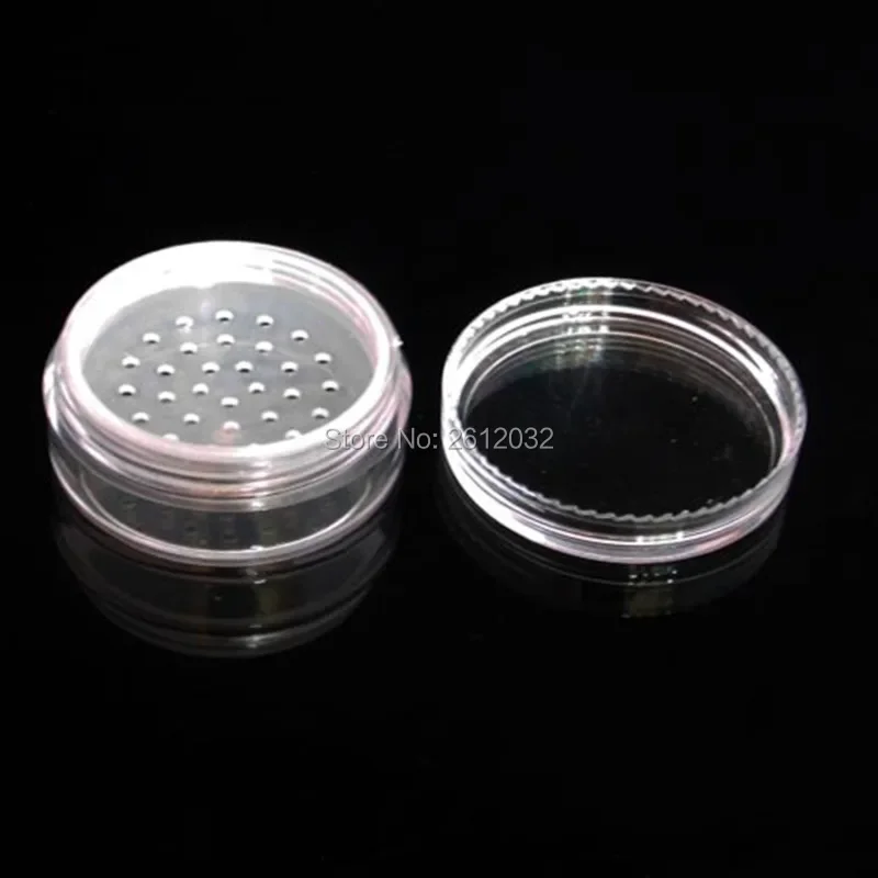 500 個 20 グラム化粧品パウダージャー、シフターメッシュパウダー容量、空のボックスジャーコンテナメイクアップパウダーパッキングボトル