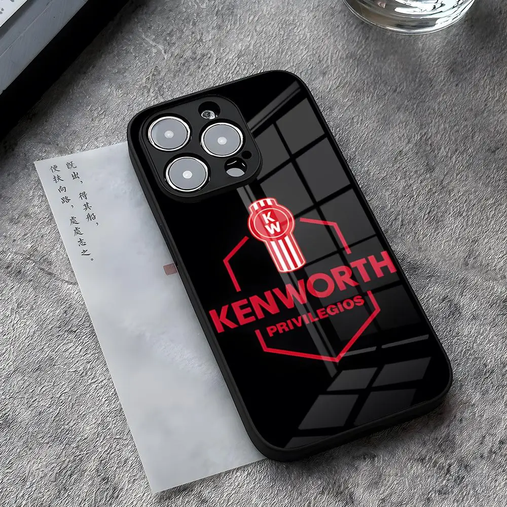 KENWORTH TRUCK LOGO Handyhülle für iPhone 17 Pro Max 14 Pro 15 12 11 13 Mini X XR XS 16 Plus SE Glasabdeckung
