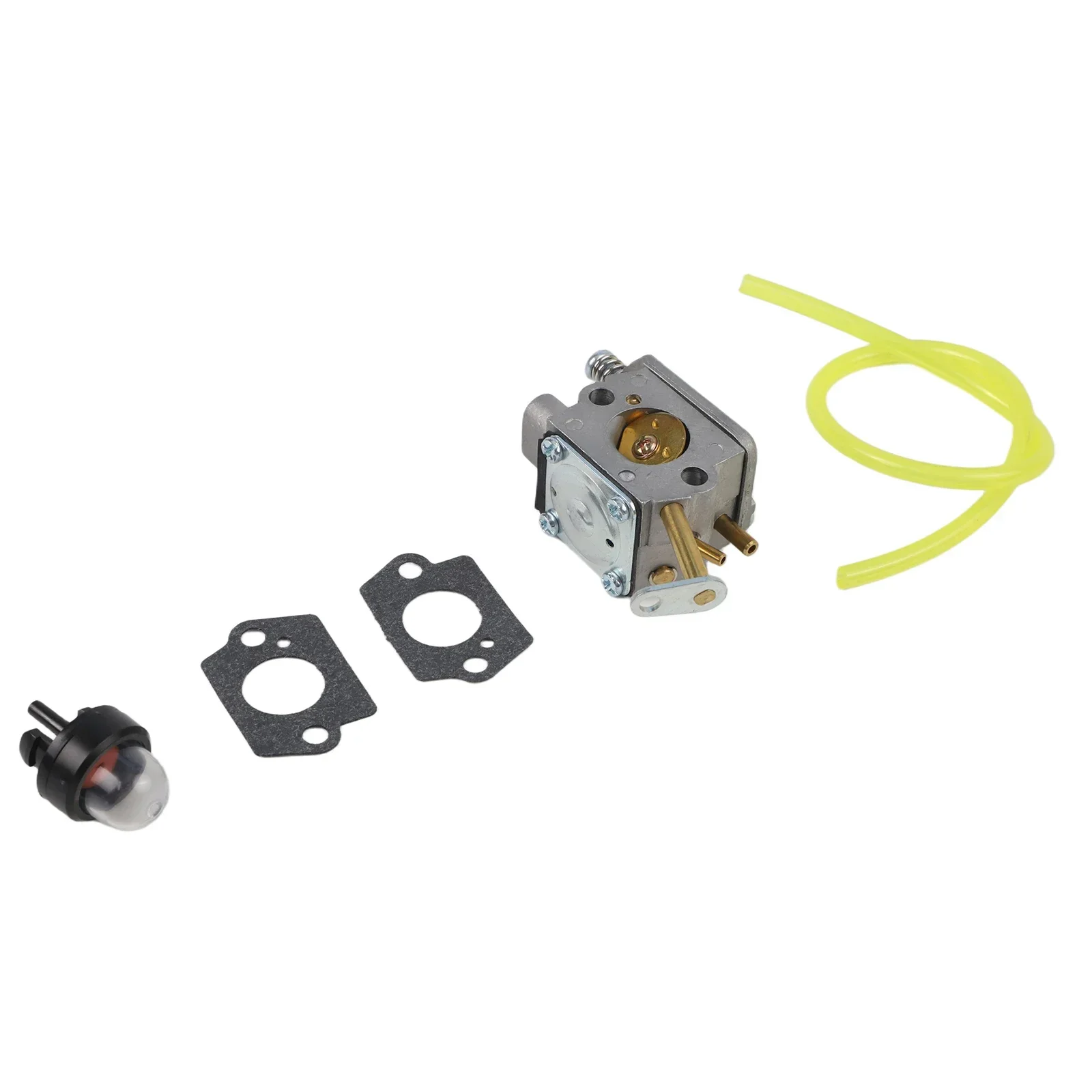 Comprehensive Carburetor Kit For Homelite CSP 3314 Chainsaw WT673 With Fuel Line And Gaskets For Optimal Functionality