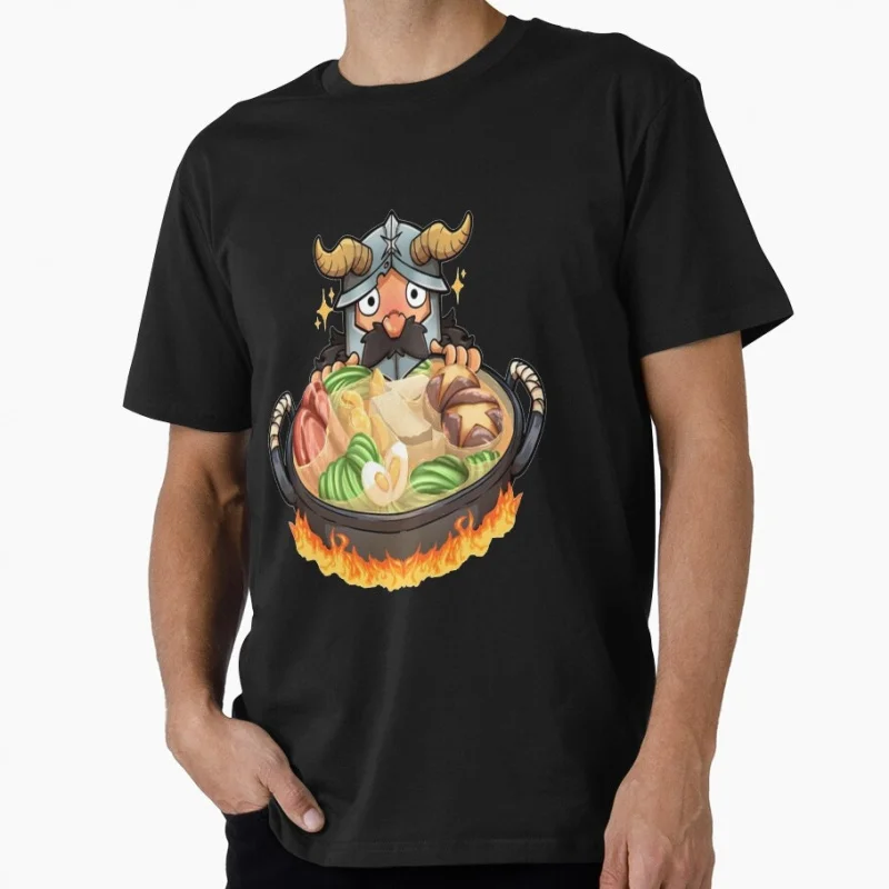 

0410 Delicious in Dungeon Gift T-Shirt for RPG Gamer Dungeon Meshi Cool Anime Fantasy Adventurers Graphic clothes All size tops