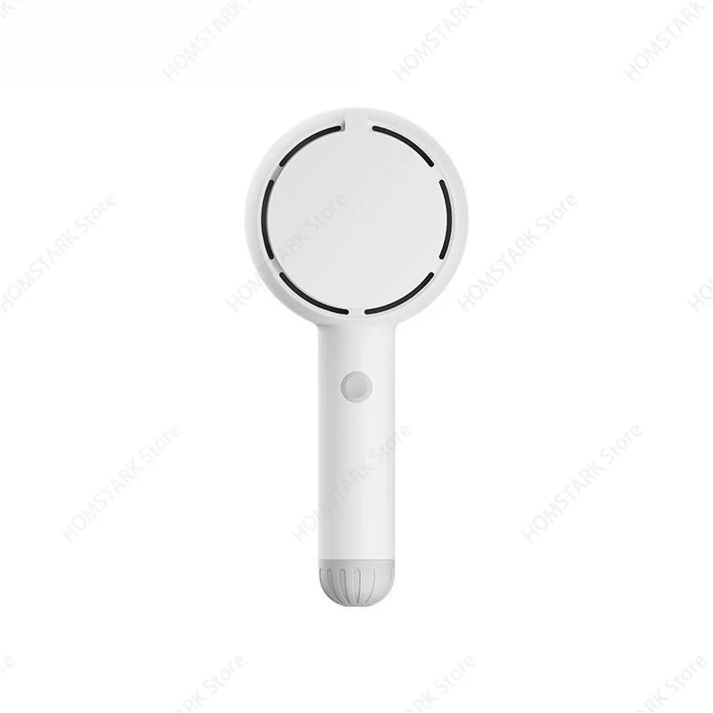 2‑In‑1 Handheld LED Makeup Mirror Fan Portable Mute USB Rechargeable Mini Summer Cooling Personal Hand Fan