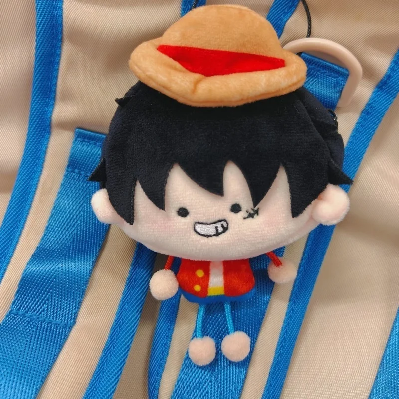 Bilibili公式商品 ワンピース ミニコインパース スティックフィギュアシリーズ ルフィ ゾロ サンジ ナミ エース サボ ぬいぐるみポーチ アニメファン向け