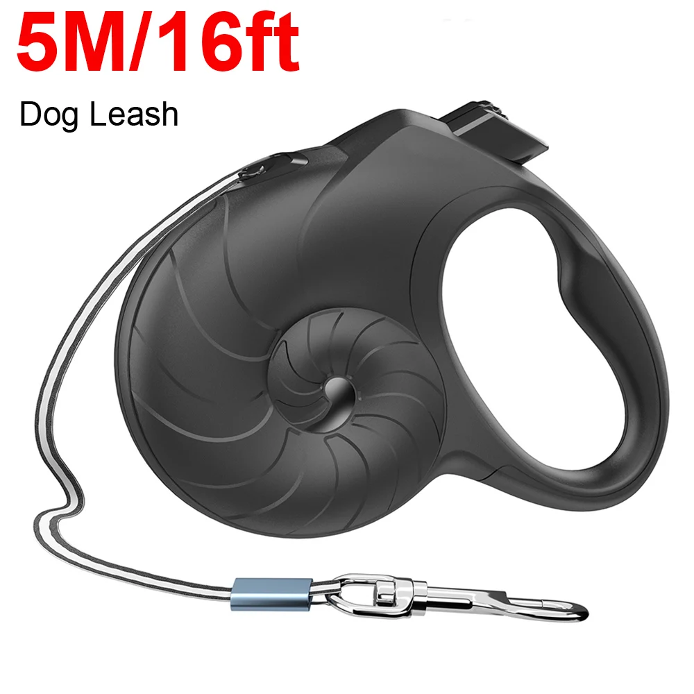 

5M Retractable Dog Lead Running Rope, Adjustable and Durable Leashes for Small Dogs Automatic Flexible Puppy Cat Traction Rope
