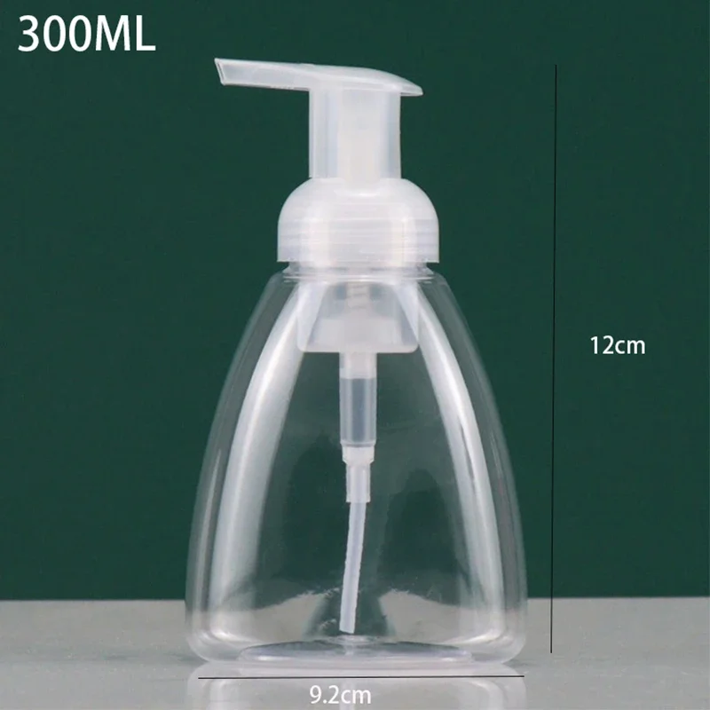 1-4pcs Press Type Plastic Bottle Foam Pump Bottle Cleaning Bottle Hand Sanitizer Shampoo Dispenser Soap Liquid Bottle Empties