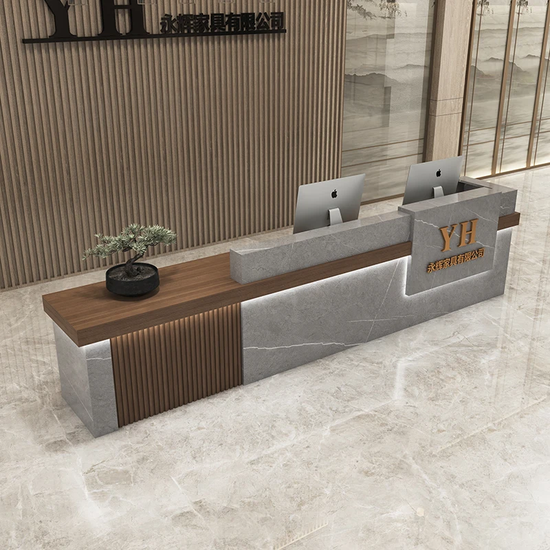 โต๊ะต้อนรับออแกไนเซอร์สุดหรู ร้านออกแบบ โรงแรมทันสมัย ​​บาร์ ร้านอาหาร โต๊ะต้อนรับ บริษัทสครีวานีอาเฟอร์นิเจอร์อินเทรนด์