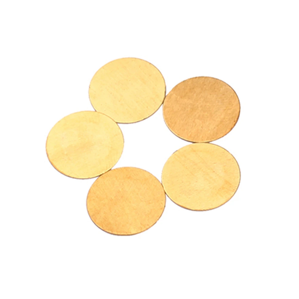 

10Pcs Piezoelectric Copper Ceramic Discs 35mm Diameter Acoustic Instrument Pickups Piezo Element Buzzer Film Gasket