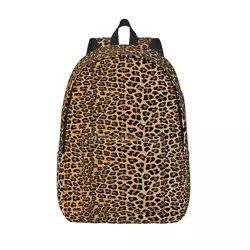 Leopard Print Simple and stylish backpack Canvas backpack Bags for women