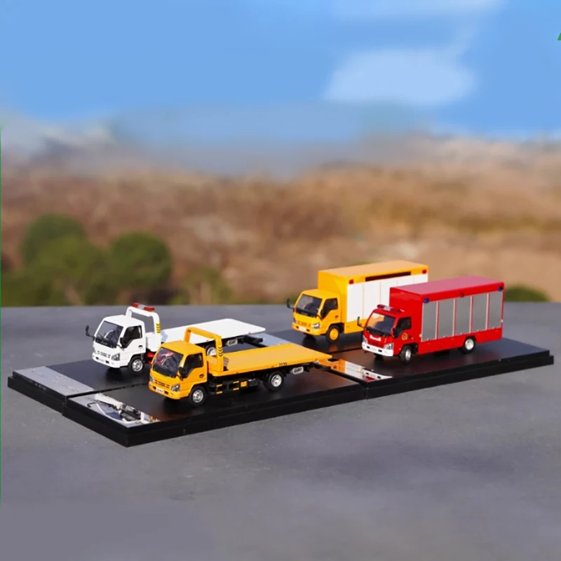 دييكاست 1: 64 مقياس الأصفر سيارة مسطحة سبيكة سيارة نموذج N سلسلة محاكاة الانتهاء هواية السيارة جمع لعب الأطفال