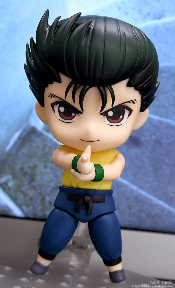 #1221 YuYu Hakusho Yusuke Urameshi Anime Figure Kurama Action Figure FuRyu YuYu Hakusho Hiei Figurine Collection Model Doll Toys