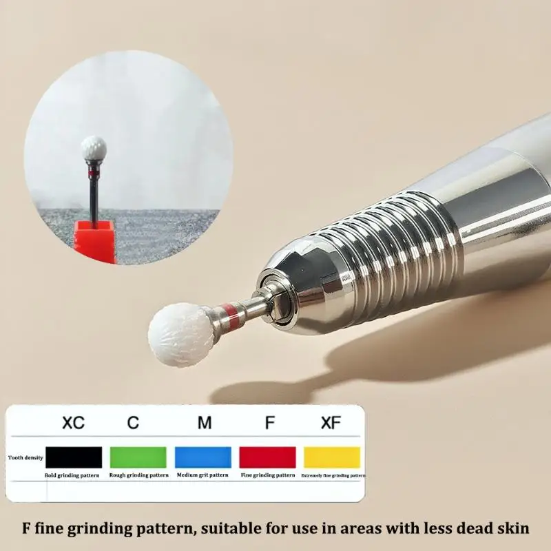 Brocas de cerâmica para unhas, formato esférico, remoção rápida de cutícula, cabeça de esmalte, acessórios para máquina de polimento elétrica