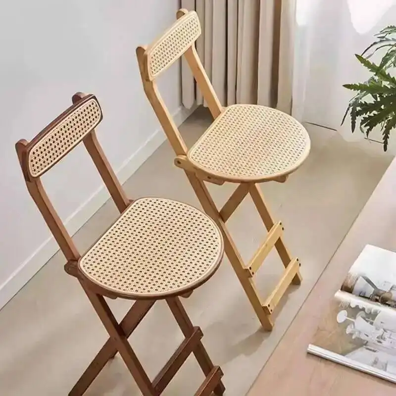 Bar Chair Modern Luxury Industrial Waterproof Gaming Natural Retro Nordic Recliner Chair Minimalistic Hocker Home Furniture