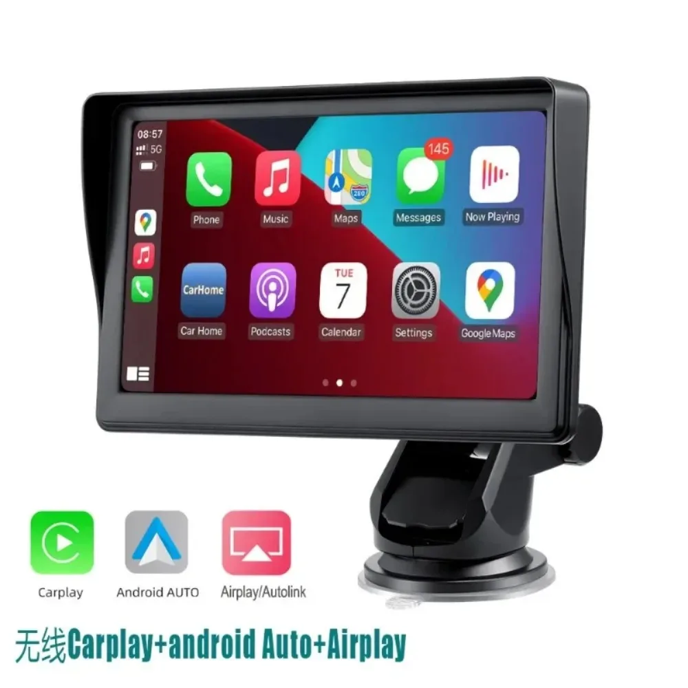 

7 "X70-S Портативный автомобильный MP5-плеер с дисплеем, беспроводное зеркало, автоматический сенсорный экран, Bluetooth, автомобильная камера заднего вида, автомобильная GPS-навигация