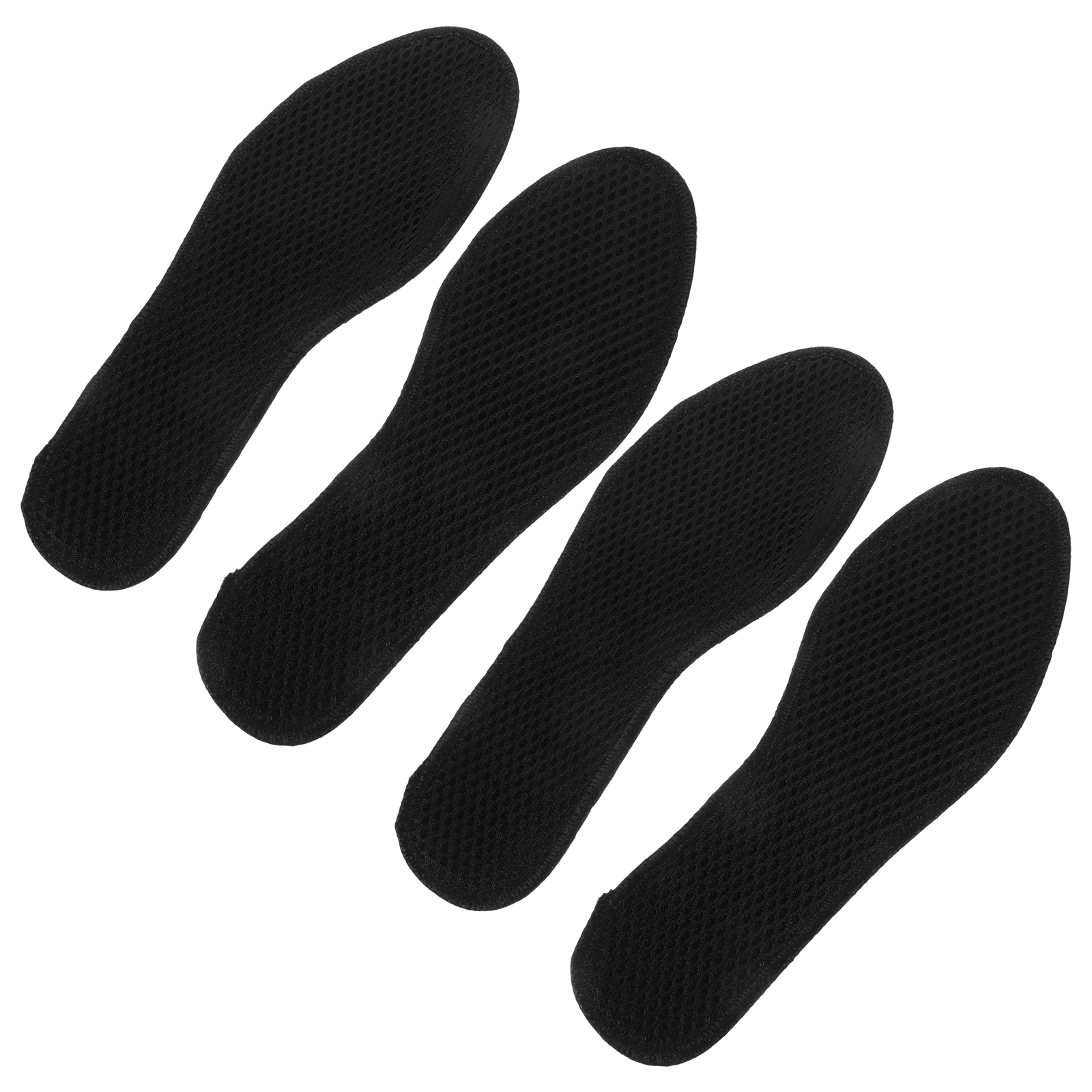 

Deodorant Insoles Shoe Pads Bamboo Charcoal Foot Care Black Accessories Heel Cushion Absorb Sweat Reduce Odor Breathable