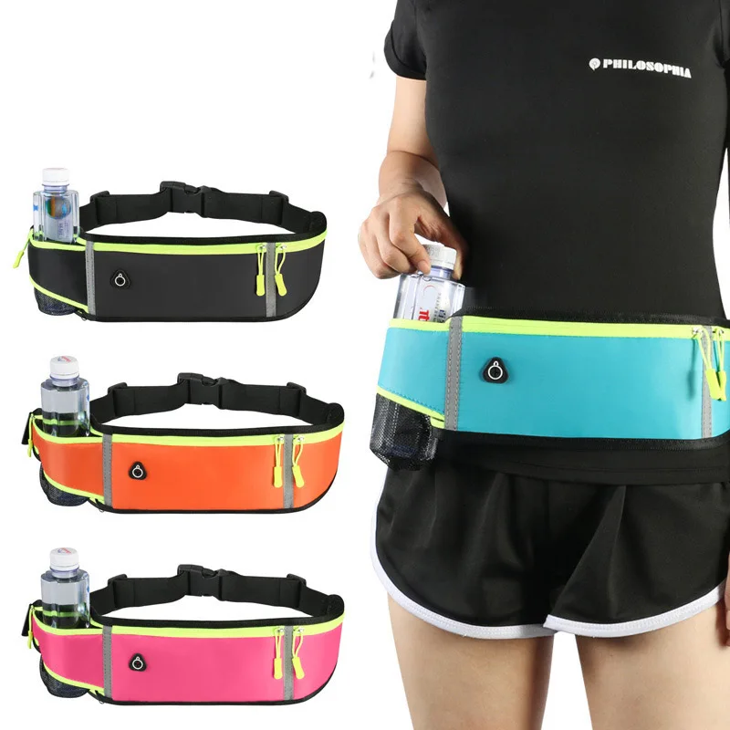 Fitness Women's Fashion Versatile Small Waist Bag Sports Waist Bag Women's Mobile Phone Bag Multifunctional Bag Running Men