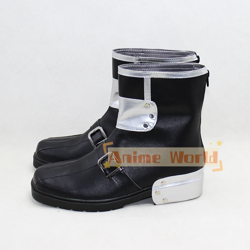 Anime espada arte on-line cosplay botas kirigaya kazuto cosplay sapatos botas preto plutônio sao masculino kirigaya kazuto kirito cosplay sapatos